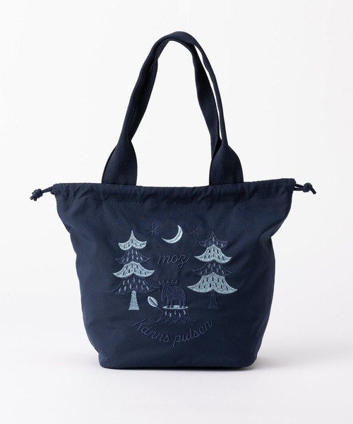 moz(モズ)の「moz モズ 刺繍トート M(トートバッグ・レディース・ネイビー/レッド/ブラック・FREE)」の16枚目の写真