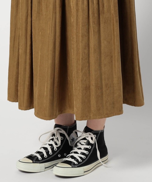 Grand PARK（グランドパーク）の「ミジンコール プリーツスカート（スカート・レディース・グレー/ブラック/カーキ/マスタード/レンガ・FREE）」の17枚目の写真