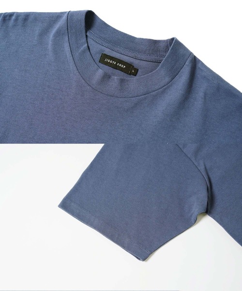 jiggys shop(ジギーズショップ)の「タックインスタイル テーパードシルエット ドライタッチ クルーネック 半袖Tシャツ カットソー(Tシャツ/カットソー・メンズ・ブルー/ライトピンク/ブラック/ライトブルー/ホワイト・MEDIUM/LARGE/X-LARGE)」の20枚目の写真