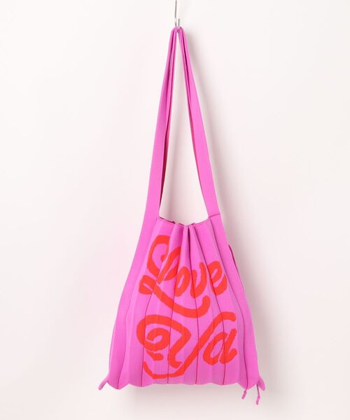 Joseph&Stacey トートバッグ JOSEPH&STACEY】Lucky Pleats Knit S Starry 全13色 韓国