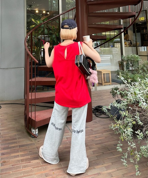 tシャツ にゃーBIGタンク レディース にゃーBIGタンク（Tシャツ/カットソー）｜Alley Tokyo（アリー