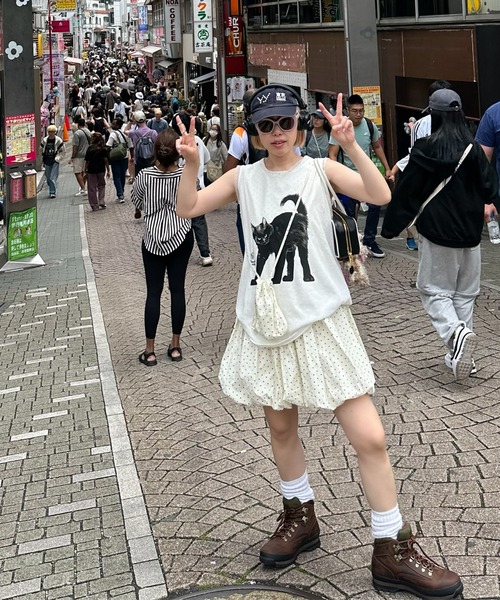 にゃーBIGタンク（Tシャツ/カットソー）｜Alley Tokyo（アリー