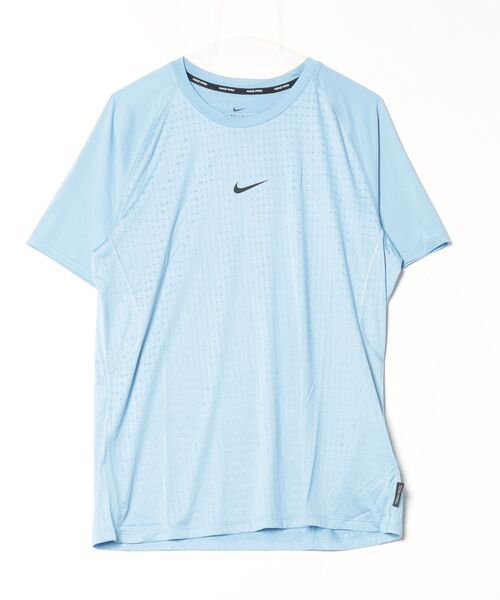 NIKE（ナイキ）の「ナイキ NIKE ナイキ BREATHE SLIM S/S トップ（Tシャツ/カットソー・メンズ・ブラック/ブルー・M/L/3L/LL/S）」の2枚目の写真