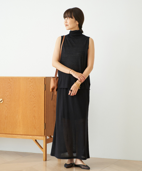 Plage silk/linen long スカート セール】silk/linen long スカート(スカート)|Plage