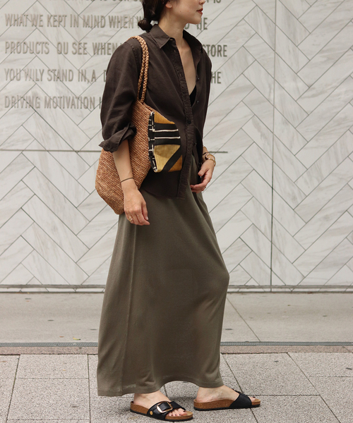 Plage silk/linen long スカート plage｜silk/linen long スカート | Rakuten Fashion(楽天