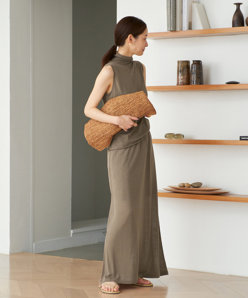 Plage silk/linen long スカート plage｜silk/linen long スカート | Rakuten Fashion(楽天