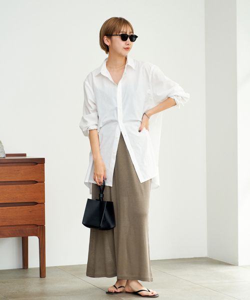 plage プラージュ Linen Gauzeスカート　38 plage プラージュ Linen Gauzeスカート 38