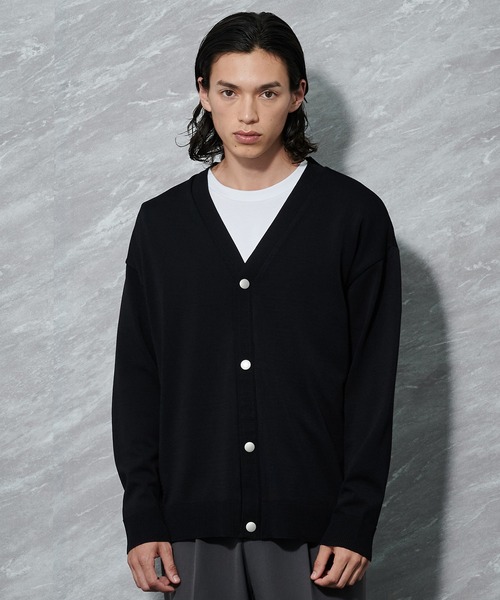 STUDIOUS×CITY TOKYO】シルキーカーディガンの通販はau PAY マーケット 