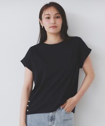 パールボタン」に該当するレディースのTシャツ/カットソー