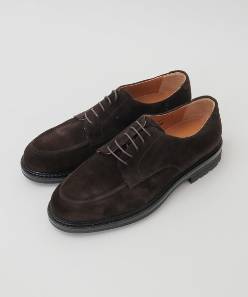 MEN'S MELROSE(メンズメルローズ)の「ラウンドUチップレザーシューズ(ドレスシューズ・メンズ・ブラック/ブラウン/ブラック系その他・26.0cm/27.0cm/25.0cm)」の4枚目の写真