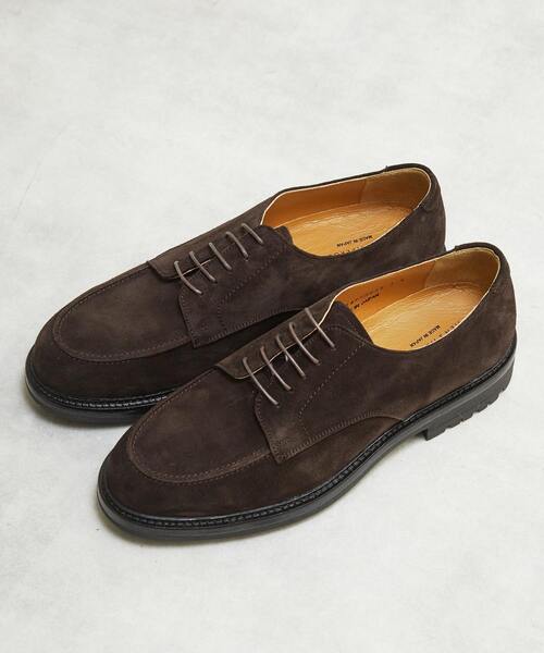 MEN'S MELROSE(メンズメルローズ)の「ラウンドUチップレザーシューズ(ドレスシューズ・メンズ・ブラック/ブラウン/ブラック系その他・26.0cm/27.0cm/25.0cm)」の8枚目の写真