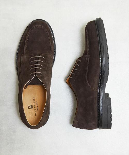 MEN'S MELROSE(メンズメルローズ)の「ラウンドUチップレザーシューズ(ドレスシューズ・メンズ・ブラック/ブラウン/ブラック系その他・26.0cm/27.0cm/25.0cm)」の9枚目の写真
