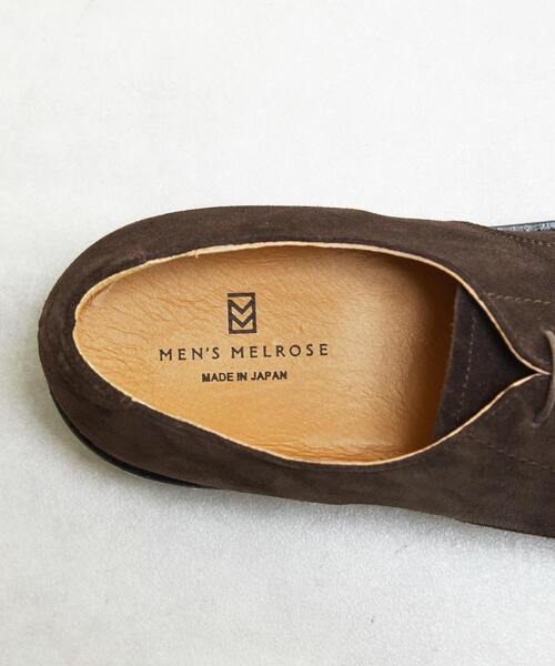 MEN'S MELROSE(メンズメルローズ)の「ラウンドUチップレザーシューズ(ドレスシューズ・メンズ・ブラック/ブラウン/ブラック系その他・26.0cm/27.0cm/25.0cm)」の13枚目の写真
