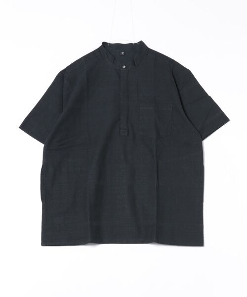 チャイハネ(チャイハネ)の「【チャイハネ】サハジ刺繍メンズトップス(その他トップス・メンズ・ナチュラル/カーキ/ブラック・FREE)」の2枚目の写真