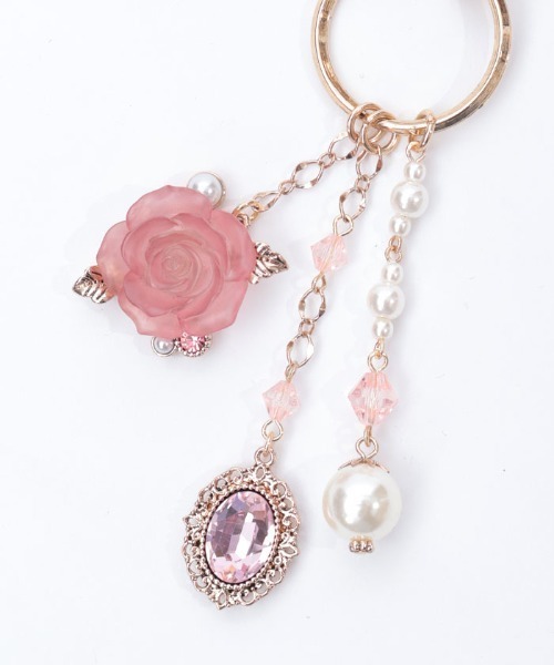 フェイバリットローズチャーム（キーホルダー）｜axes femme