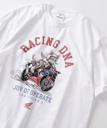 【89】【HONDA/ホンダ】アソートプリント クルーネック 半袖Tシャツ
