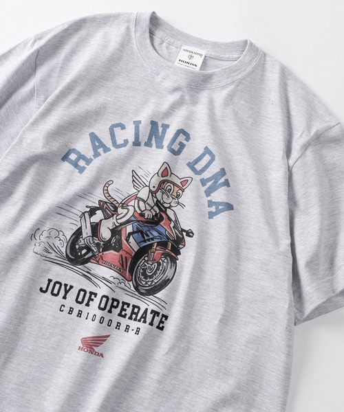 make a ray!(メイク ア レイ!)の「【89】【HONDA/ホンダ】アソートプリント クルーネック 半袖Tシャツ(Tシャツ/カットソー・メンズ・ホワイト系1/ホワイト系2/ホワイト系3/ホワイト系4/ホワイト系5/ホワイト系6/グレー系1/グレー系2/グレー系3/グレー系4/グレー系5/グレー系6・M/L/XL)」の11枚目の写真