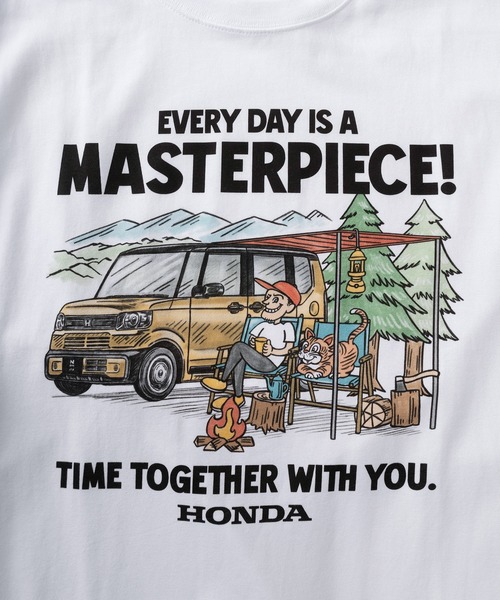 make a ray!(メイク ア レイ!)の「【89】【HONDA/ホンダ】アソートプリント クルーネック 半袖Tシャツ(Tシャツ/カットソー・メンズ・ホワイト系1/ホワイト系2/ホワイト系3/ホワイト系4/ホワイト系5/ホワイト系6/グレー系1/グレー系2/グレー系3/グレー系4/グレー系5/グレー系6・M/L/XL)」の18枚目の写真