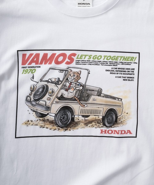 make a ray!(メイク ア レイ!)の「【89】【HONDA/ホンダ】アソートプリント クルーネック 半袖Tシャツ(Tシャツ/カットソー・メンズ・ホワイト系1/ホワイト系2/ホワイト系3/ホワイト系4/ホワイト系5/ホワイト系6/グレー系1/グレー系2/グレー系3/グレー系4/グレー系5/グレー系6・M/L/XL)」の21枚目の写真