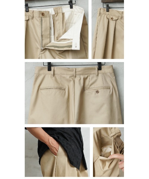WAIPER.inc(ワイパーインク)の「US ARMY VENTILE チノトラウザー ストレート WAIPER.inc【WP1087】(チノパンツ・メンズ・ブラック/ネイビー/ベージュ系その他・34/32/36/30/38)」の21枚目の写真