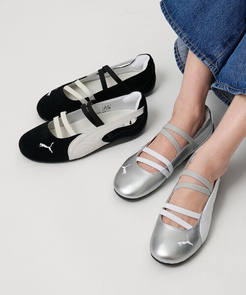 PUMA Speedcat Ballet シルバー PUMA】SPEEDCAT BALLET（スニーカー）｜PUMA（プーマ）の