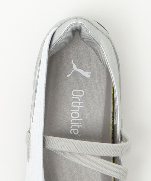 PUMA＞ウィメンズ スピードキャット バレエ/シルバーカラー