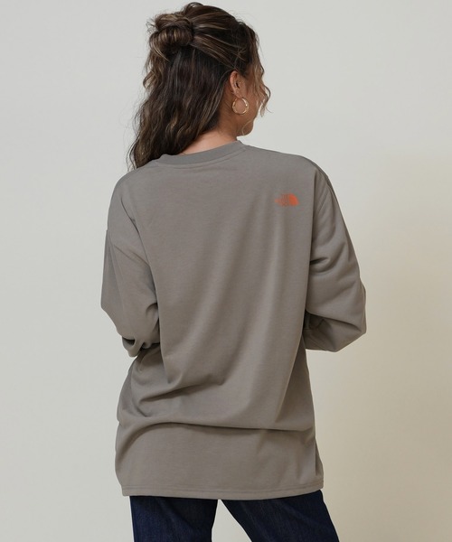 THE NORTH FACE(ザノースフェイス)の「THE NORTH FACE/ザ・ノース・フェイス ロンT/カットソー NT62593(Tシャツ/カットソー・レディース・ダークベージュ/ホワイト/ブラック・S/M)」の16枚目の写真