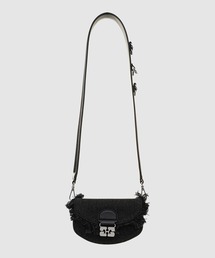 GANNI | Apo-G Wallet Denim Raw Edge(ショルダーバッグ)