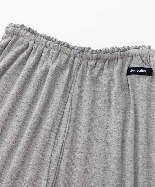 SEA(シー)の「アイレットリブ コージーパンツ(その他パンツ・レディース・グレー/ナチュラル/ブルー/ホワイト・ONE SIZE)」の19枚目の写真
