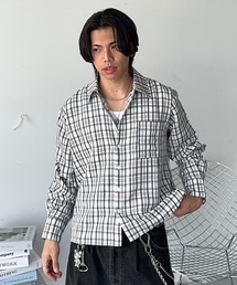 MandO（Auntie Rosa）（エムオー）の「アソートオーバーフランネルシャツ/チェック,ストライプ（シャツ/ブラウス）」