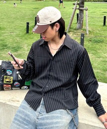 MandO（Auntie Rosa）（エムオー）の「アソートオーバーフランネルシャツ/チェック,ストライプ（シャツ/ブラウス）」