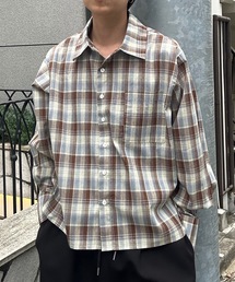MandO（Auntie Rosa）（エムオー）の「アソートオーバーフランネルシャツ/チェック,ストライプ（シャツ/ブラウス）」