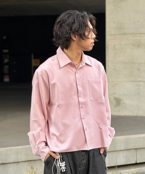 MandO（Auntie Rosa）（エムオー）の「アソートオーバーフランネルシャツ/チェック,ストライプ（シャツ/ブラウス・メンズ・ブラウン/ブラック/ホワイト系その他/ホワイト/ブラック系その他/ホワイト系その他2/ブラック系その他2/ホワイト系その他3/ベージュ/ブルー系その他/ブラウン系その他/ブルー系その他2/アイボリー/グレー系その他/ピンク系その他/ブルー系その他3/グレー/チャコールグレー/ブルー/ホワイト系その他4/ブルー系その他4/イエロー/ピンク・LARGE/MEDIUM）」の22枚目の写真