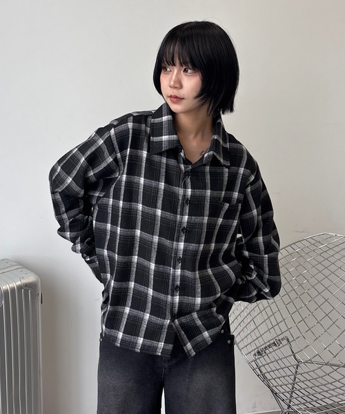 アソートオーバーフランネルシャツ/チェック,ストライプ(シャツ アソートオーバーフランネルシャツ/チェック,ストライプ(シャツ