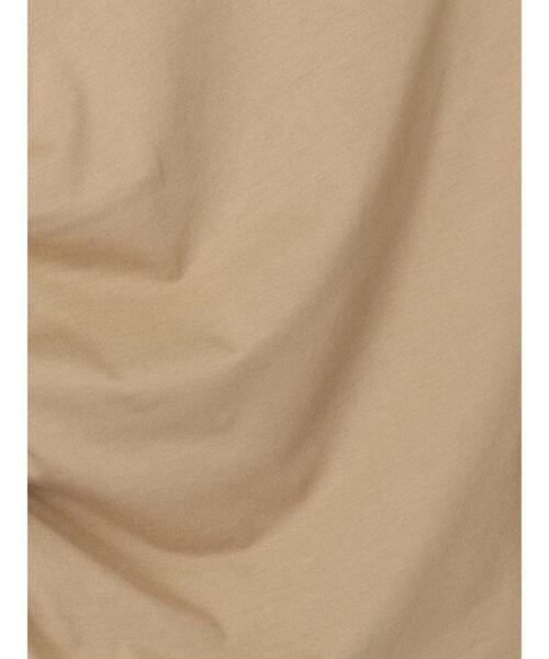 Te chichi（テチチ）の「アシメネックハーフスリーブトップス（Tシャツ/カットソー・レディース・ベージュ/ブラック/グレー・F）」の19枚目の写真