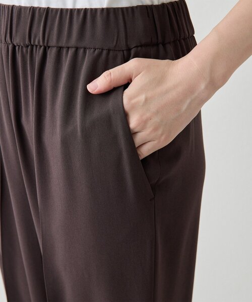 Whim Gazette（ウィムガゼット）の「バックサテンジョーゼットパンツ（その他パンツ・レディース・ベージュ/ブラウン・FREE）」の21枚目の写真