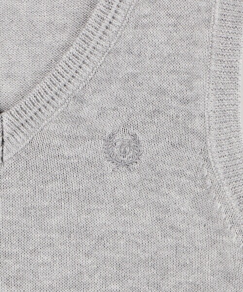 COMME CA ISM(コムサイズム)の「ベーシック ニット ベスト (140-160cm)(ベスト・キッズ・ブラック/グレー/ネイビー・160cm/150cm/140cm)」の12枚目の写真