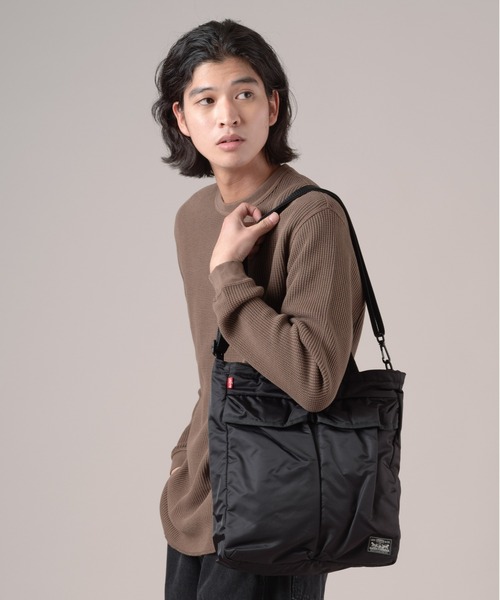 Levi's(リーバイス)の「Levi's/リーバイス ミッション ベイ トートバッグ(トートバッグ・メンズ・ブラック・OS)」の1枚目の写真