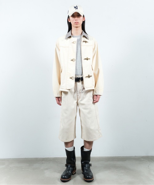 Jieda(ジエダ)の「FIREMAN JACKET(ブルゾン・メンズ・ブラック/オフホワイト・1/2)」の8枚目の写真