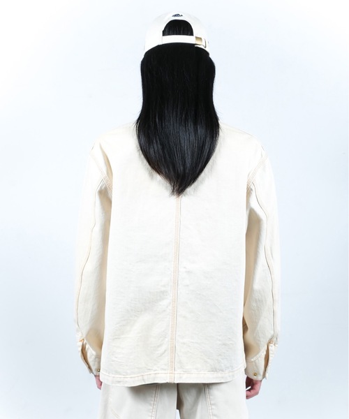 Jieda(ジエダ)の「FIREMAN JACKET(ブルゾン・メンズ・ブラック/オフホワイト・1/2)」の10枚目の写真