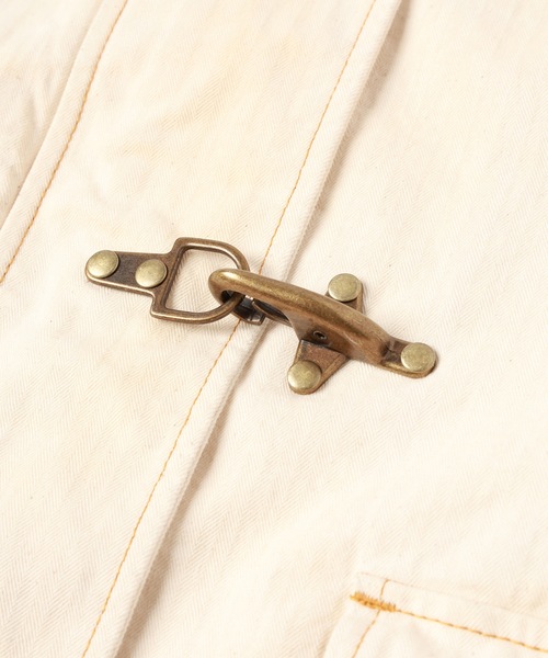 Jieda(ジエダ)の「FIREMAN JACKET(ブルゾン・メンズ・ブラック/オフホワイト・1/2)」の16枚目の写真