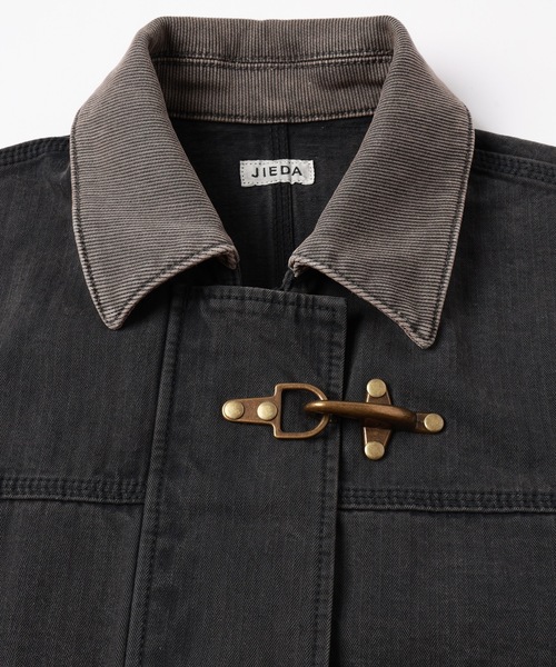 Jieda(ジエダ)の「FIREMAN JACKET(ブルゾン・メンズ・ブラック/オフホワイト・1/2)」の20枚目の写真