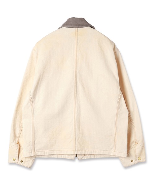 Jieda(ジエダ)の「FIREMAN JACKET(ブルゾン・メンズ・ブラック/オフホワイト・1/2)」の12枚目の写真