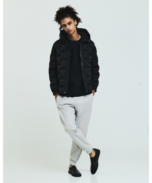 5351 POUR LES HOMMES（ゴーサンゴーイチプールオム）の「【軽量/ハイストレッチ】サーマル ワッフル 長袖ニット（ニット/セーター・メンズ・ホワイト/グレー/ブラック・44/46/48/50）」の13枚目の写真