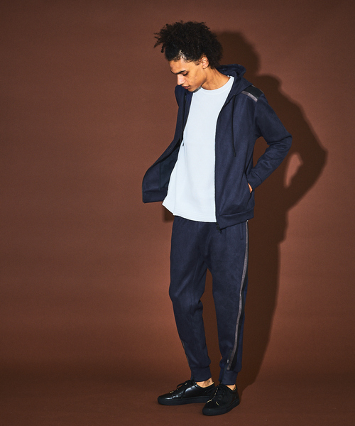 5351 POUR LES HOMMES（ゴーサンゴーイチプールオム）の「【軽量/ハイストレッチ】サーマル ワッフル 長袖ニット（ニット/セーター・メンズ・ホワイト/グレー/ブラック・44/46/48/50）」の21枚目の写真