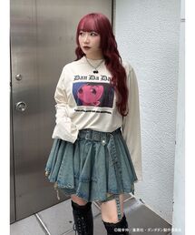 jouetie | 【TVアニメ『ダンダダン』・jouetie】オーバーダメージロンT(Tシャツ/カットソー)