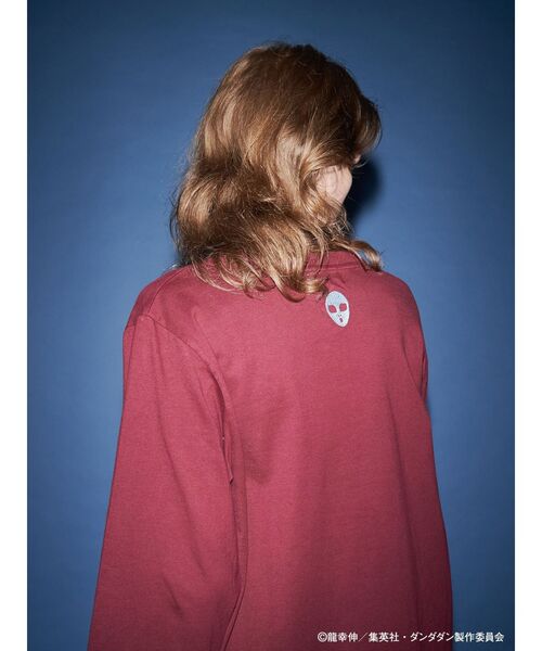 jouetie（ジュエティ）の「【TVアニメ『ダンダダン』・jouetie】オーバーダメージロンT（Tシャツ/カットソー・レディース・ボルドー/ピンク/アイボリー/ブラック・MEDIUM）」の16枚目の写真