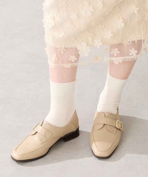 ♡TRA♡さん専用 セール】2025秋冬新作バックルデザインマニッシュシューズ/52304