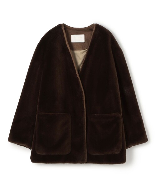 セール】スムースファー Vカラージャコット（その他アウター