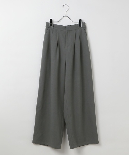 3.3 Field Trip （3.3フィールドトリップ）の「3.3 Field Trip／チェックスラックスパンツ（スラックス・レディース・カーキ/ブラウン/グレー・SMALL/MEDIUM）」の4枚目の写真